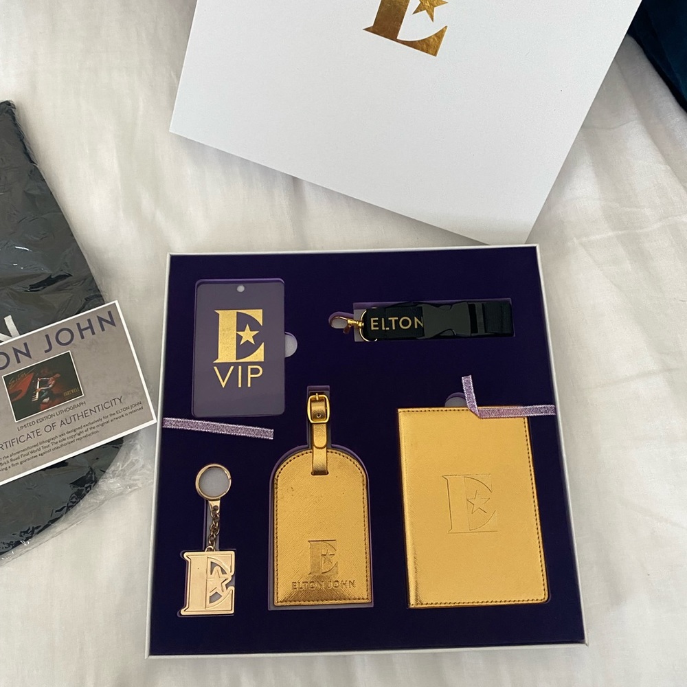 Elton John Final Farewell Tour AUTHENTIC VIP tour collection. Complete set.
